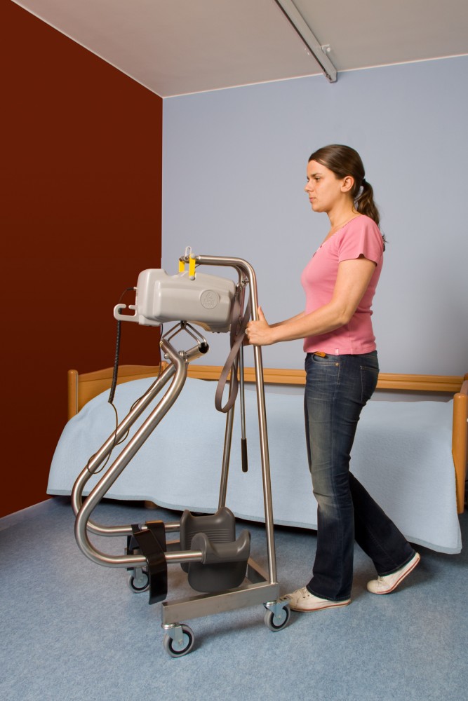 Wózek transportowy do przenośnego podnośnika sufitowego - Handi-Move Podnośnik pacjenta