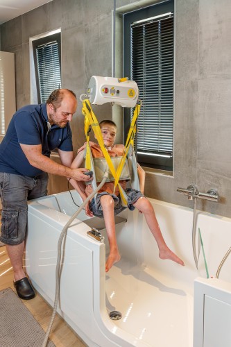 Przenośny podnośnik sufitowy - Handi-Move Podnośnik pacjenta