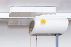 Ceiling Lift - Montaż szyn sufitowych ; Zwrotnice - Handi-Move Podnośnik pacjenta